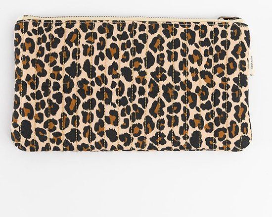 Sissy-Boy Bruine etui met leopard print