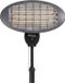 tepro Garten Terrasverwarming 2000 W Zwart