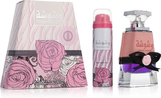 Lattafa Washwashah gift set / dames