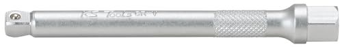 KS Tools 911.1507-E 1/4" Cardan-verlengstuk met aandrijfzeskant, 100mm, Hanger