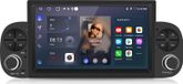 FIAT PANDA 2013-2020 Radio 7 pouces, 2+64Go autoradio Android, avec CarPlay sans fil, Android Auto, WiFi, navigation GPS, RDS, DSP, DAB+ et Bluetooth, avec connexion USB