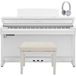 Yamaha Clavinova CLP 845 Digital Piano Package Satin White