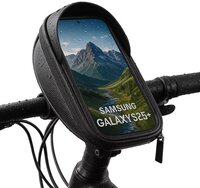 Opline Fiets Telefoonhouder - Waterdicht - Universeel - Zwart - OP-B2