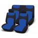 GoodYear 77124 BLUE Universele autostoelbekleding, complete set. Kleur zwart met blauw