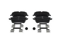 Bosch 0986494607 Jeu de 4 plaquettes de frein à disque d'origine