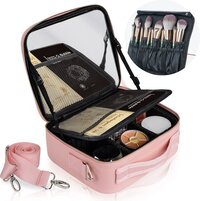 Lifest® Make Up Koffer met Extra Grote Spiegel - Roze