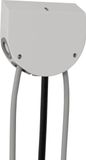 Bachmann 923.000 boîte de raccordement de cuisine, gris clair (Ral 7035)