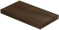 INK - Play Fontein Planchet met Blinde Bevestiging Vierkant in Echt Hout Fineer - 400x220x32 mm - Chocolate Fineer