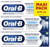 Oral-B Tandpasta Pro Science Advanced Glaze Density Daily Protection - 3x75 ml