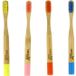 Vamboo Brosse en bambou pour enfants, souple, orange, 100 ml