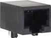 BEL Stewart Connectors 1414-4000-01 Modulaire inbouwbus zonder flens Bus, haaks Aantal polen: 8 1 stuk(s)