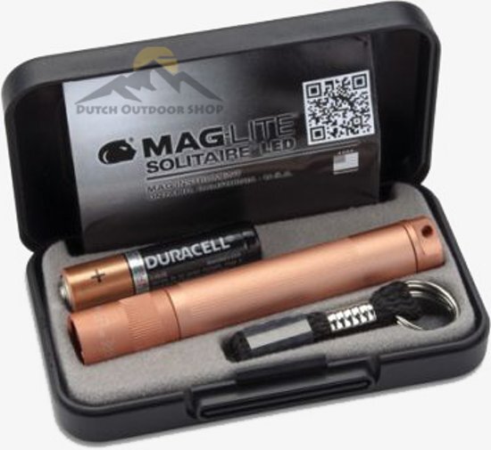 Maglite Solitaire Led Rose Gold collectors item