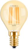 BES LED LED Lamp E14 Kogel Filament - Brinton - Amber 4W 360lm - 822 Zeer Warm Wit 2200K - P45
