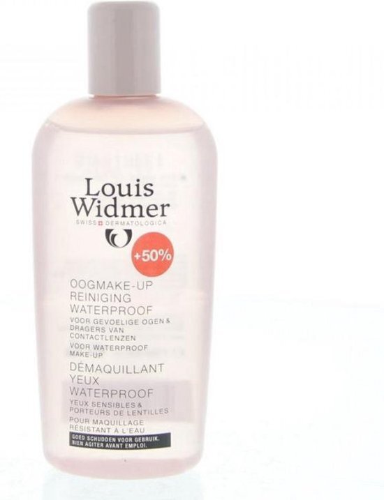 Louis Widmer Oog Make-up Reiniging Waterproof Zonder Parfum Make-up Remover 150 ml