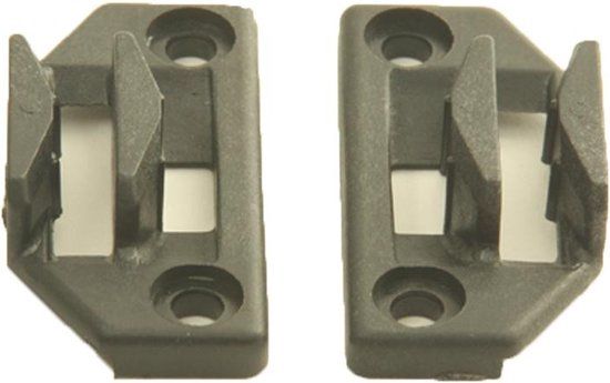 Fiamma Vastzetplaat (ZWART) set a 2 stuks