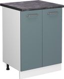 Vicco R-Line Keukenonderkast – 60 cm, WB Antraciet Blauw-grijs