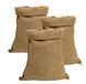 IPEA Grote jute zakken, 80 x 50 cm, Made in Italy, 3 stuks