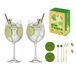 Cook Concept Gin-tonic Cocktail Giftset - 10-delig - luxe cadeauset - glazen - vaderdag / moederdag