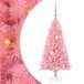 vidaXL Sapin de Noël Rose 120 cm PVC