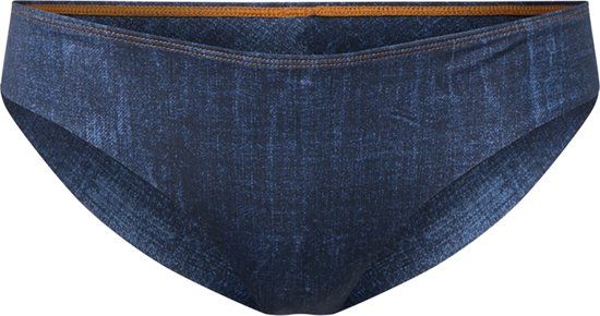 O'Neill Bikinibroekje Maoi denim print - Ink Blue - 40