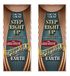 Beistle 54981 Vintage Circus Deurhoezen 2 Stuks, 30" x 6', Veelkleurig