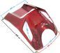 Moretti Tres scooter voorplaat, rood
