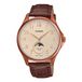 Casio Casio Collection MTP-M110RL-5AVER Horloge - Leer - Rosékleurig - Crème - Ø 41 mm