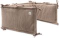 Jollein Baby Bedbumper Ledikant - 180x30cm - Katoen - Cloudy Rib - Milky Coffee