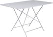 Fermob Table Bistro 117x77 cm Acier Coton blanc