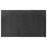 VidaXL 376712 tapijt Bamboo, Polypropyleen (PP) Grijs