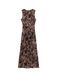 Desigual Robe marron / noir