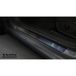 Zwart Avisa Zwart RVS Instaplijsten compatibel met Volkswagen Golf VIII HB/Variant 2020- Brushed Steel 'Lines' - 4-delig