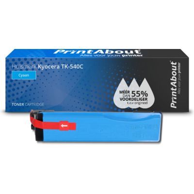PrintAbout Compatible Kyocera TK-540C Cyan Toner Cartridge