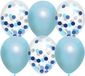 Haza Ballonnen - Blauw - 6 stuks - 30 cm