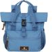 Travelite Basics Sac à dos poignée courte enroulable petit jean bleu