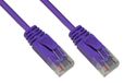 LINK LK6U005VIS netwerkkabel Paars 0,5 m Cat6 U/UTP Rond