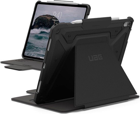 Urban Armor Gear Metropolis Bookcase voor de Apple iPad Air 13 inch (2026) M4 / (2025) M3 / (2024) M2 - Black
