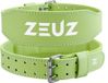 ZEUZ Ceinture de levage pour Fitness & CrossFit – Ceinture d'haltérophilie – Ceinture Powerlift & Haltérophilie – Vert clair - Taille S