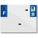Top Plaq Blanco PVC nummerplaatstrip Top Plaq 50