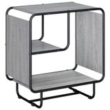 vidaXL Dressoir Grijs Sonoma 60 x 37.5 x 64.5 cm Bewerkt hout