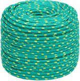 vidaXL Multifunctioneel touw 8 mm 500 m Vert PP