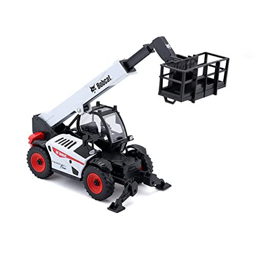 Bburago B18-32088 1:50 Bobcat T40.180SLP TELEHANDLER W/Man Platform, diverse ontwerpen en kleuren