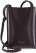Ted Baker Leren schoudertas Wrylie Woven Strap Mini Crossbody Pouch Wine bruine