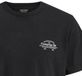 JACK&JONES JORNANTUCKET SCRIPT CHEST TEE CN Heren T-shirts Zwart Katoen Maat S