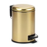 TATAY Wc Borstel met Toiletborstel 100% INOX en 8,5x8,5x37,5 cm | Ronda Collectie | Roestvrij Staal en Zamak | Duurzaam Ontwerp | Solide Bouw | Handige Details | Handzaam Productformaat, Wit