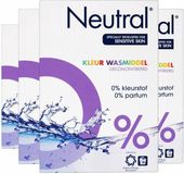 Neutral 0% Kleur Waspoeder - Parfumvrij - 18 wasbeurten - 1.19l