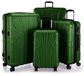 Suitline Kofferset van 4 hardshell koffer trolley uitbreidbaar (S, M, L & Xl), Tsa, Koffer Kofer-Set