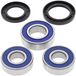 All Balls Radlager-Kit 25-1386 ABEC 3 Dichtlippen für Kawasaki ZX-6R 1994-2002