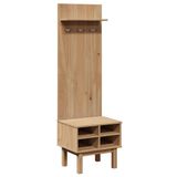 vidaXL Gangkast OTTA - Grenenhout - 50x40x160 cm