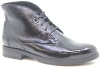 Durea 9840 - Zwarte Veterboots Wijdte G